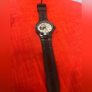 Time Force Status GMT TF/A5020MN-020L Automatic Watch Black Water Resistant